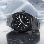 Paul Rich Frosted Baron Black — 45mm Dress Watch