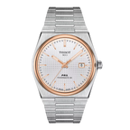 Tissot PRX 40mm Powermatic 80 — White Dial, Steel Bracelet