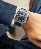 Paul Rich Astro Day & Date Lunar Silver — 42mm Quartz Dress Watch