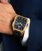 Paul Rich Astro Day & Date Mason Gold — 42mm Quartz Dress Watch