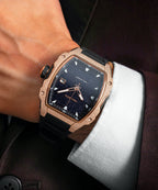 Paul Rich Astro Eclipse Gold — 42mm Quartz Dress Watch