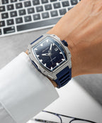 Paul Rich Astro Lunar Silver — 42mm Quartz Dress Watch