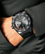 Paul Rich Aquacarbon Pro Forged Grey Sunburst — 43mm Dive Watch