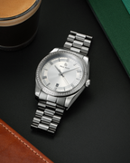 Paul Rich Legacy All Silver — 40mm Crystal-Set Quartz Watch
