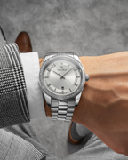 Paul Rich Legacy All Silver — 40mm Crystal-Set Quartz Watch