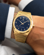 Paul Rich Frosted Star Dust II Desert Gold — 43mm Quartz Dress Watch