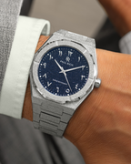 Paul Rich Frosted Star Dust II Silver Oasis — 43mm Quartz Dress Watch