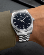 Paul Rich Legacy Silver Black Aventurine — 40mm Quartz Watch