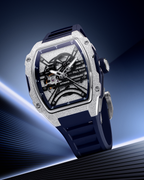 Paul Rich Astro Skeleton Lunar Silver — 42mm Automatic Skeleton Watch
