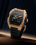 Paul Rich Astro Skeleton Eclipse Gold — 42mm Automatic Skeleton Watch