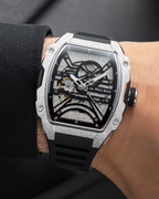 Paul Rich Astro Skeleton Abyss Silver — 42.5mm Automatic Skeleton Watch