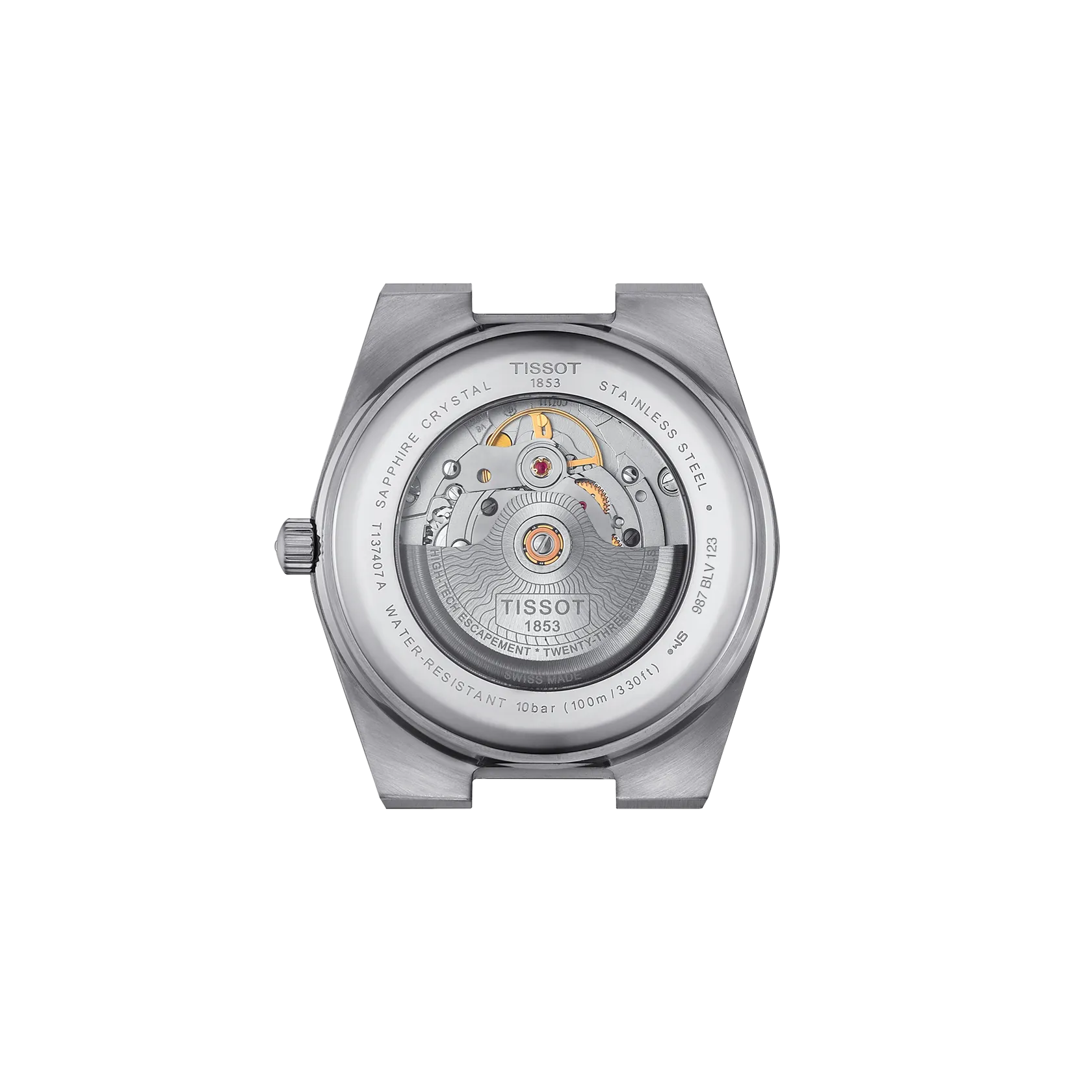 Tissot T137.407.21.031.00 — caseback