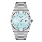 Tissot PRX 40mm — Ice Blue Dial, Stainless Steel Bracelet