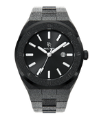 Paul Rich Frosted Baron Black — 45mm Dress Watch