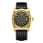 Zinvo Blade 12K Amber Gem — 44mm Automatic Turbine Watch