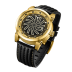 Zinvo Blade 12K Amber Gem — 44mm Automatic Turbine Watch