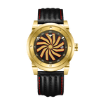 Zinvo Blade 12K Gold — 44mm Automatic Turbine Watch
