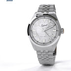Hemel Aurelian marble-dial automatic dress watch