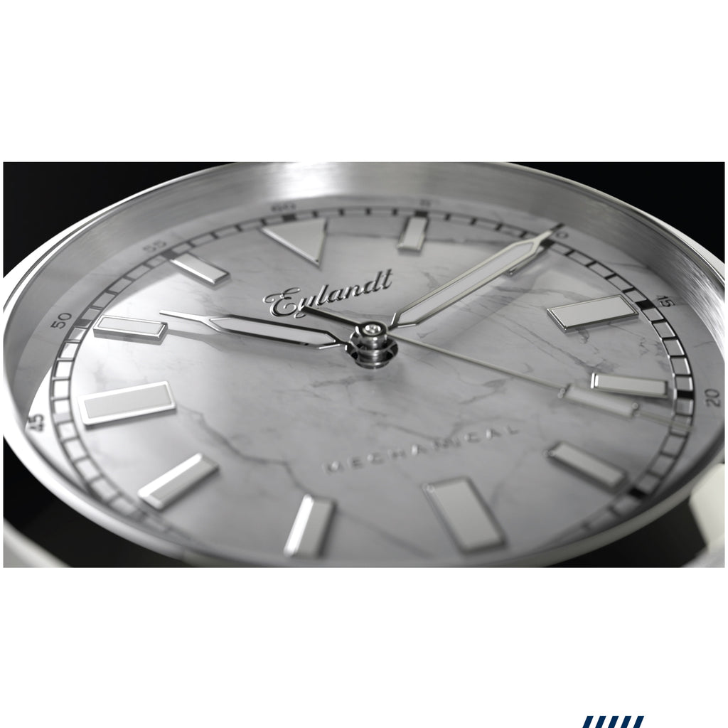 Hemel Aurelian — 40mm Automatic Marble-Dial Dress Watch (Seiko YN55A)