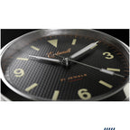 Hemel Valiant — 40mm Automatic Explorer Field Watch, Gilt Dial (Seiko YN55A)