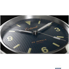 Hemel Valiant — 40mm Automatic Explorer Field Watch, Gilt Dial (Seiko YN55A)
