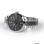 Hemel Helmsman — 40mm Automatic Field Watch, Jubilee Bracelet (Seiko YN55A)