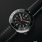 Hemel Avenger — 40mm No-Lug Quartz GMT Field Watch (Seiko VH31)