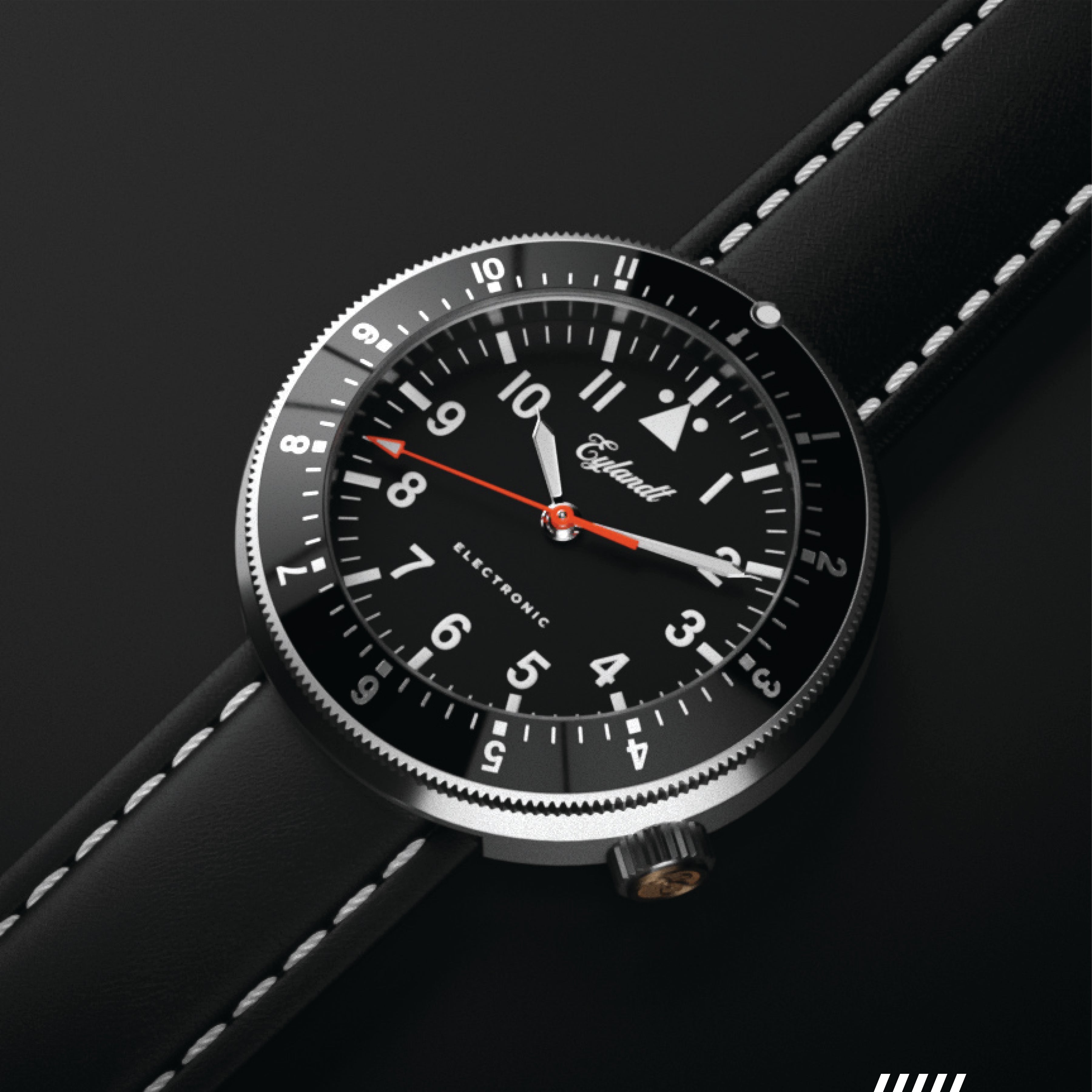 Hemel Navigator — 40mm No-Lug Quartz GMT Field Watch (Seiko VH31)