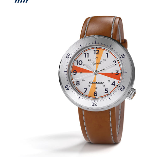 Hemel Radio Room full-lume no-lug quartz field watch