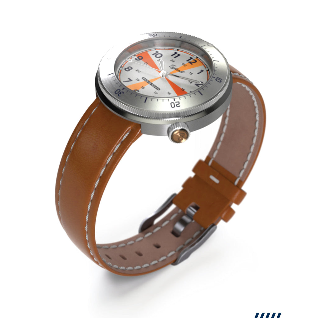Hemel Radio Room — 40mm No-Lug Quartz Full-Lume Field Watch (Seiko VH31)