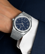 Paul Rich Frosted Star Dust II Silver Oasis — 43mm Quartz Dress Watch