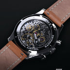 Hemel Airfoil — Hand-Wound Pilot Chronograph, Full-Lume Ivory Dial (ST19)