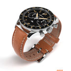 Hemel Airfoil — Hand-Wound Pilot Chronograph, Full-Lume Ivory Dial (ST19)