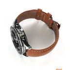 Hemel Airfoil — Hand-Wound Pilot Chronograph, Full-Lume Ivory Dial (ST19)