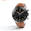 Hemel Airfoil full-lume ivory hand-wound pilot chronograph