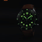 Hemel Air League Special — 40mm Hand-Wound Pilot Chronograph (ST19)