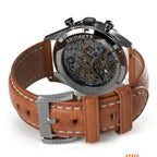 Hemel Air Wing — 40mm Hand-Wound Pilot Chronograph, Swan-Neck (ST19)