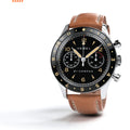Hemel Air Wing hand-wound pilot chronograph with swan-neck regulator