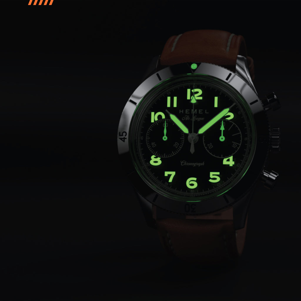 Hemel Air League Special — 40mm Hand-Wound Pilot Chronograph (ST19)