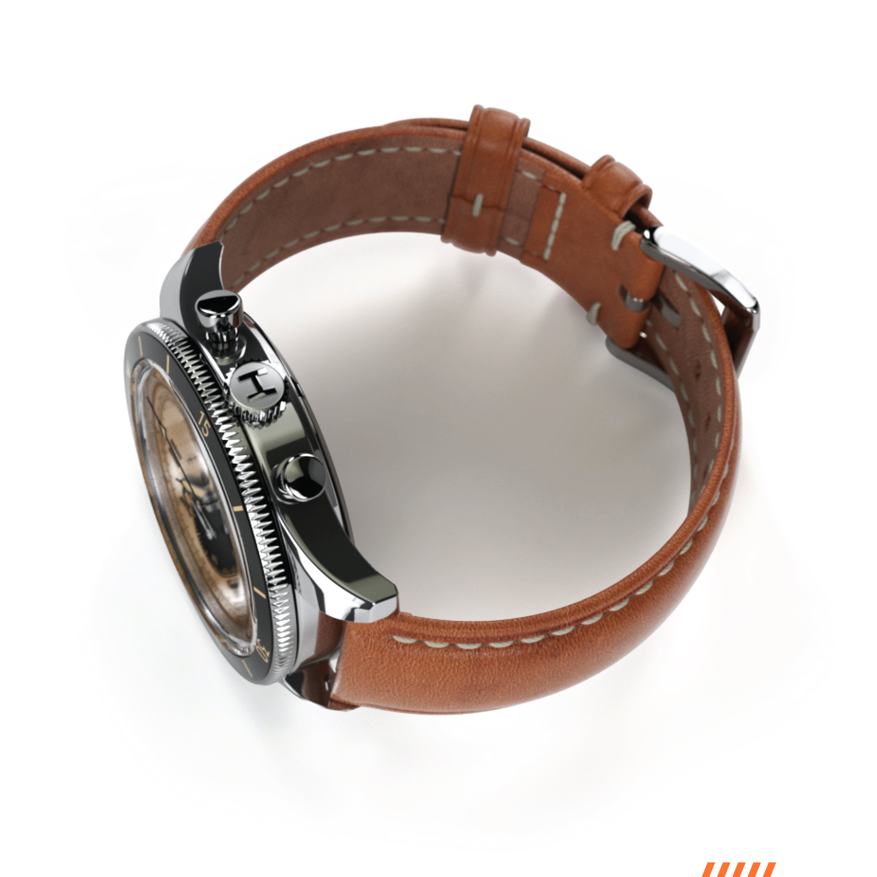 Hemel Air League Special — 40mm Hand-Wound Pilot Chronograph (ST19)