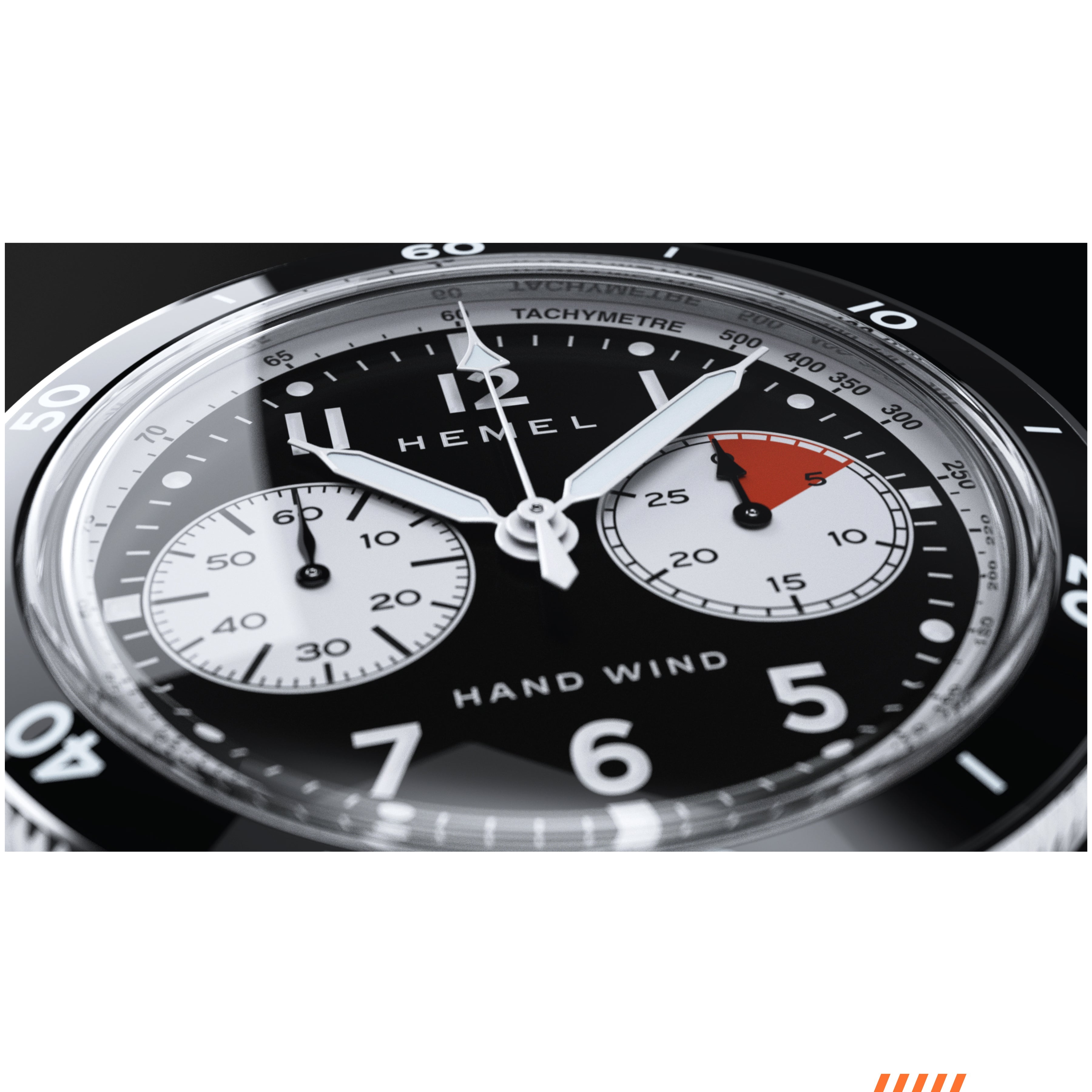 Hemel Airstream — 40mm Hand-Wound Pilot Chronograph (ST19)