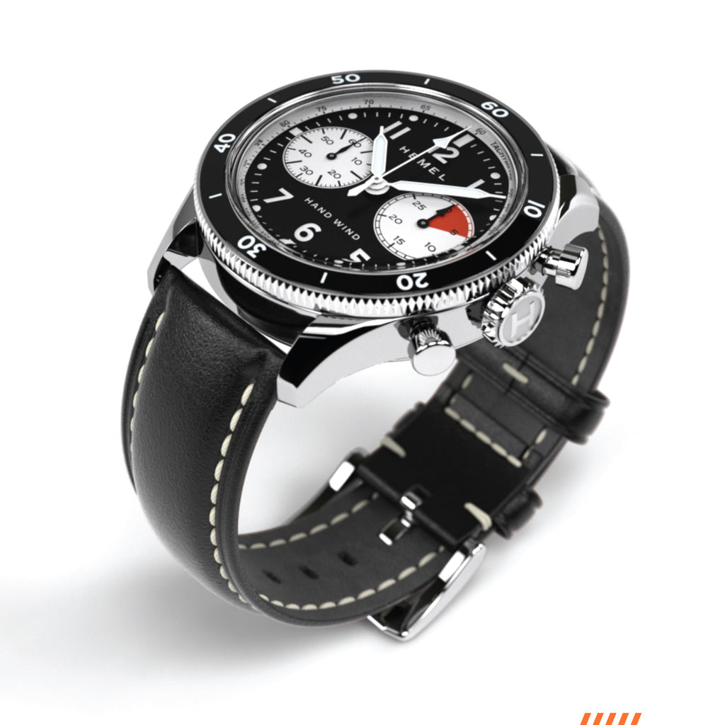 Hemel Airstream — 40mm Hand-Wound Pilot Chronograph (ST19)