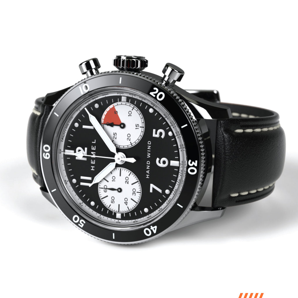 Hemel Airstream — 40mm Hand-Wound Pilot Chronograph (ST19)