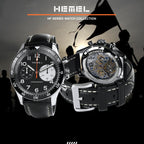 Hemel Air Power — 40mm Big-Eye Hand-Wound Pilot Chronograph (ST19)