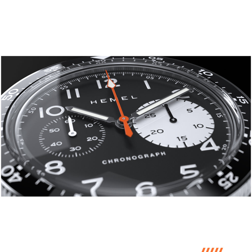 Hemel Air Power — 40mm Big-Eye Hand-Wound Pilot Chronograph (ST19)