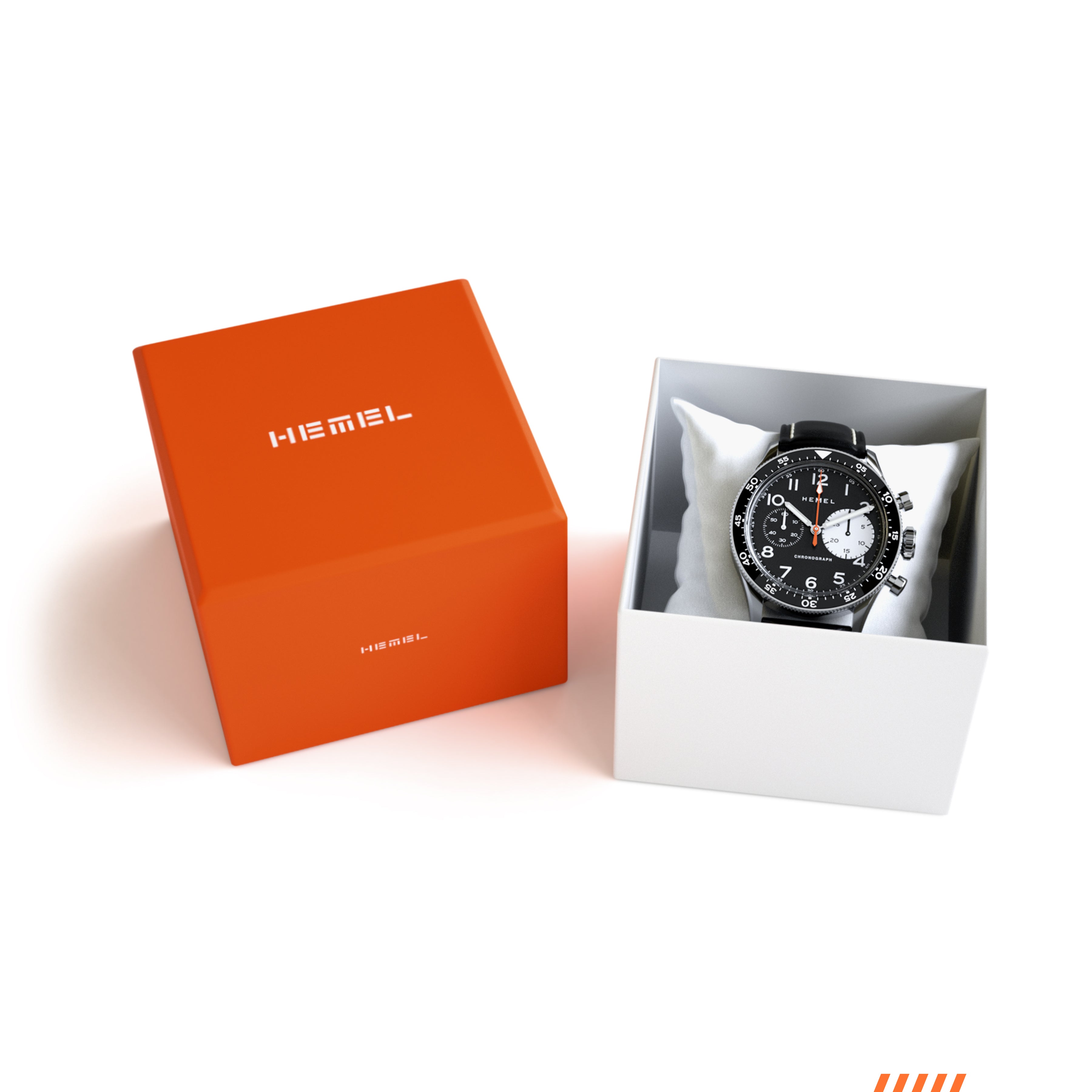 Hemel Air Power — 40mm Big-Eye Hand-Wound Pilot Chronograph (ST19)