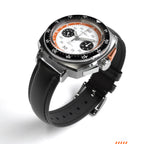 Hemel Sky Racer — 43mm Hand-Wound Panda Chronograph (ST19)