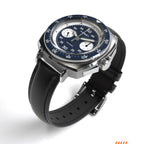 Hemel Sky Racer — 43mm Hand-Wound Panda Chronograph (ST19)