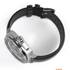 Hemel Sky Racer — 43mm Hand-Wound Panda Chronograph (ST19)