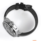 Hemel Sky Racer — 43mm Hand-Wound Panda Chronograph (ST19)